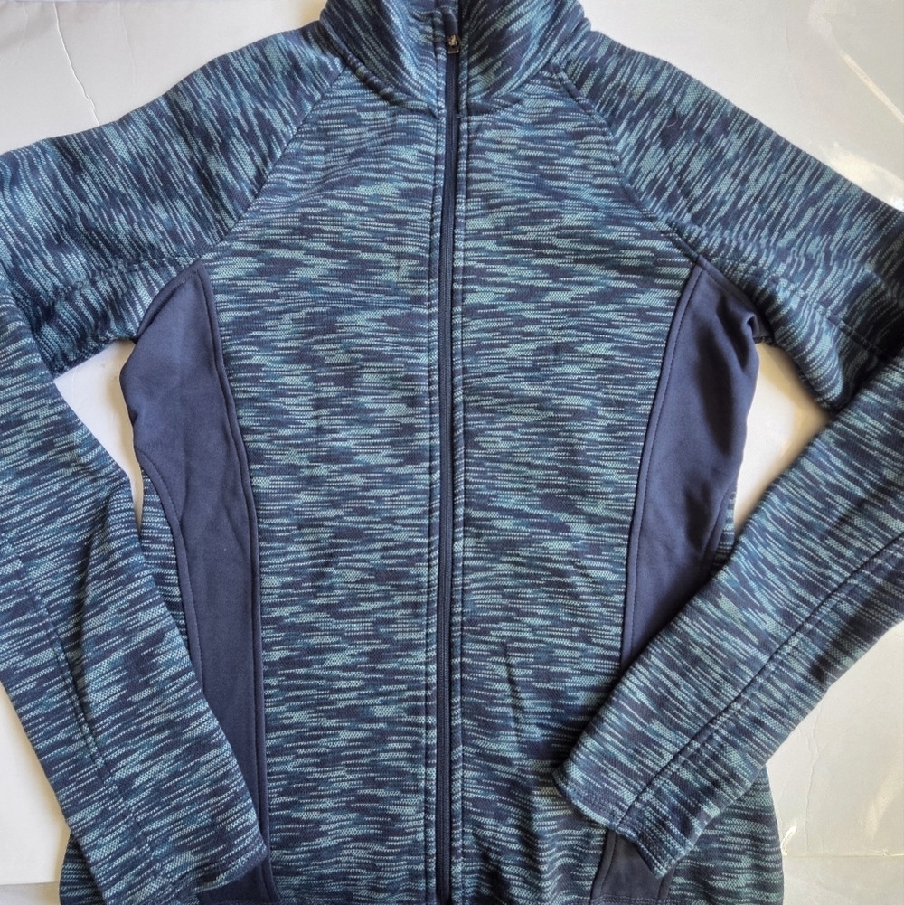 Tek Gear Blue Fleece Patterned Jacket - Picture 5 of 9